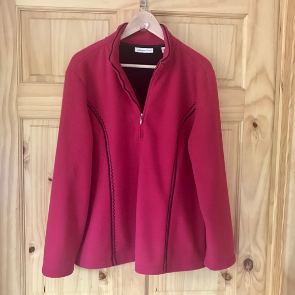 Coldwater Creek Jackets & Blazers - Coldwater Creek fleece pullover Sz XL (18)